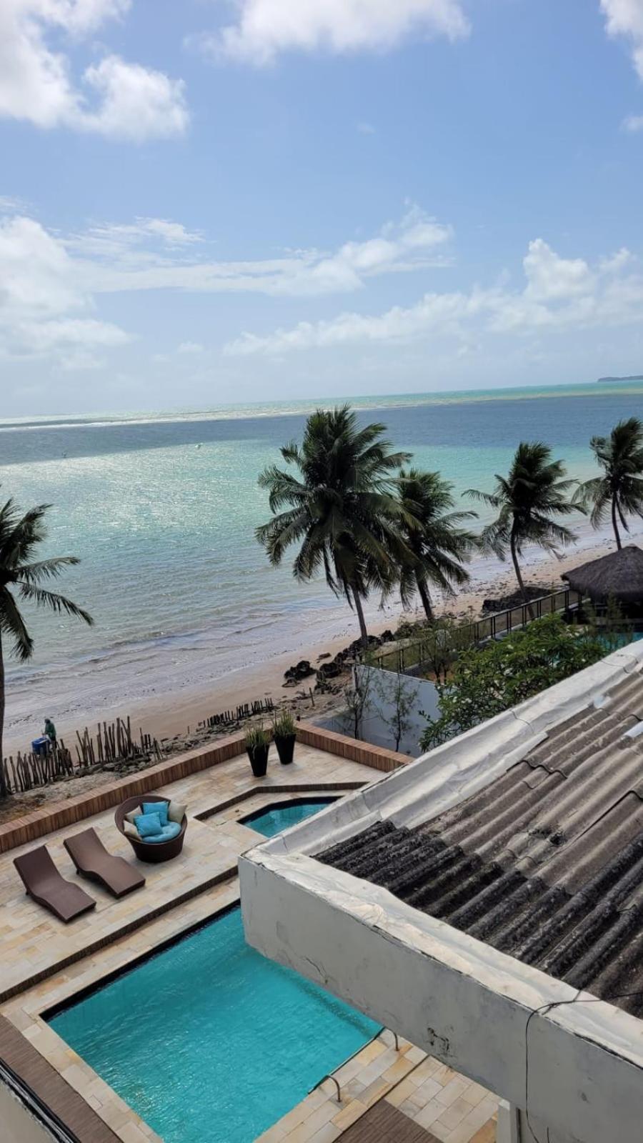 Vista Do Mar E Na Areia Da Do Caribessa Apartamento